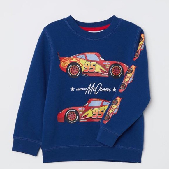 H&M Other - Lightening McQueen NEW Sweatshirt H&M 2-4Y